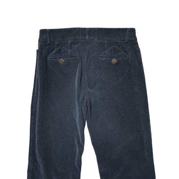 PIAZZA SEMPIONE Uma Corduroy Pants Black Size - Picture 4 of 7